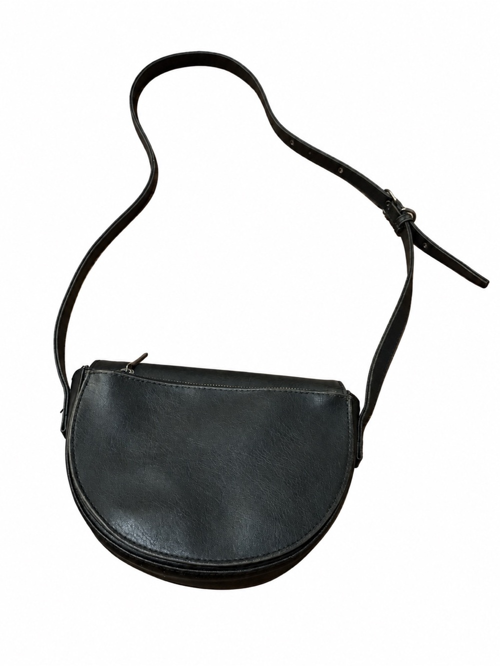 Matt & Nat Vintage Black Saddle Crossbody Bag - Picture 2 of 7